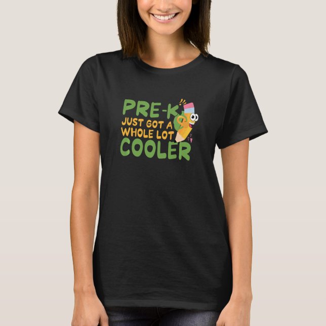 T-shirt Enfants Pré K Kindergarten Je Viens De Retrouver L (Devant)