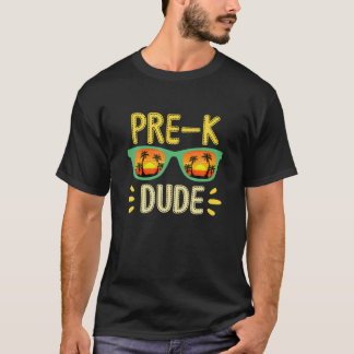 T-shirt Enfants Pré K Lunettes de soleil premier jour de r