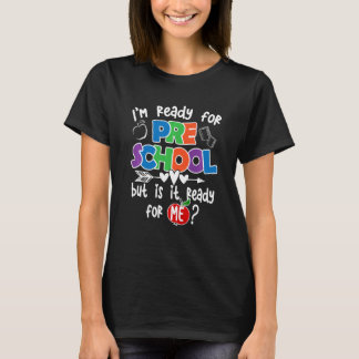 T-shirt Enfants Premier jour de l'école maternelle Bonjour