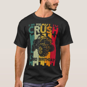 T-shirt Enfants prêts à écraser 3e anniversaire 3 Monster