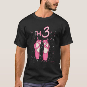 T-shirt Enfants Princesse 3e anniversaire J'ai 3 ans Balle