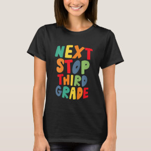 T-shirt Enfants Prochain arrêt Troisième Cool de 3e année 