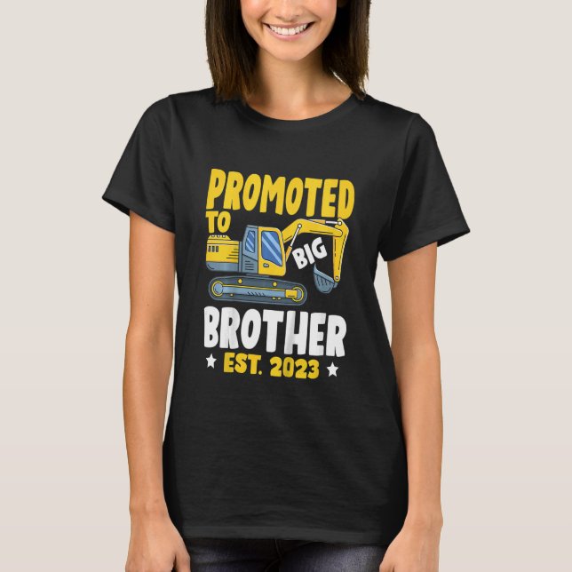 T-shirt Enfants promus à Big Bro 2023 Leveled to Big Br (Devant)