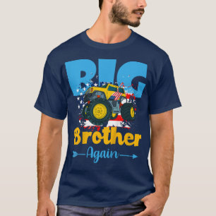 T-shirt Enfants Promus À Big Brother Encore Monster Truck