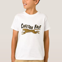 Enfants qui font le cadeau Cheetah Fast Jungle