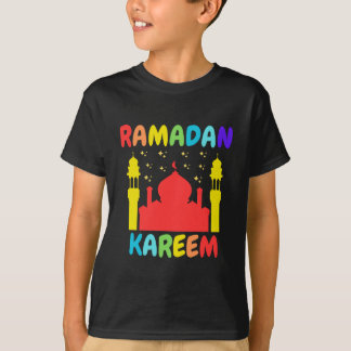 T-shirt Enfants Ramadan Kareem pour garçons Jeune Ramadan 