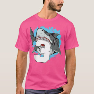 T-shirt Enfants requin 3e anniversaire 3 Trois bébés requi