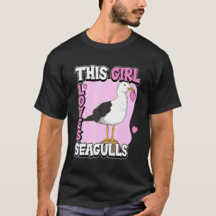 T-shirt Enfants Seagull Citer Mouettes De Mer Cette Fille 