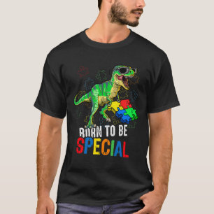 T-shirt Enfants Sensibilisation sur l'autisme Dino Autisti