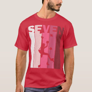T-shirt Enfants Sept Anniversaire Mur intérieur Escalade M