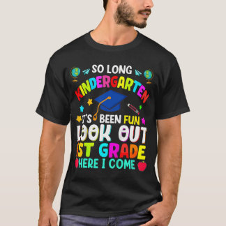 T-shirt Enfants Si Longs Maternelle Graduation 1E Année So
