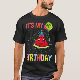 T-shirt Enfants Son 11e Anniversaire Watermelon