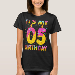 T-shirt Enfants Sweet Donut C'Est Mon 05e anniversaire 05