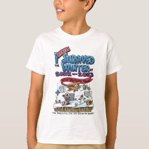 T-shirt Enfants T : J'ai à peine survécu à l'hiver 2022-23