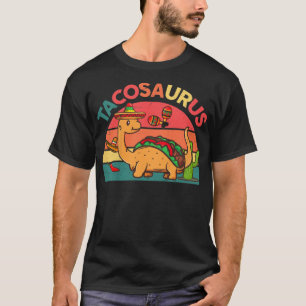 T-shirt Enfants Tacosaurus Tacos Mexicain Chemise Jouets F
