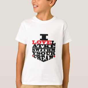 T-shirt Enfants Tee - shirts Hanoukka "I Love Latkes"