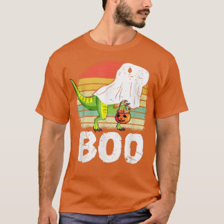 T-shirt Enfants Trick Rawr Treat Skeleton Dino Trex Toddle