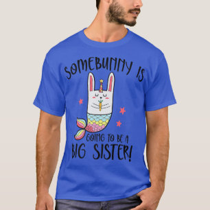 T-shirt Enfants Un Gros Lapin Va Être Une Grande Soeur Pâq