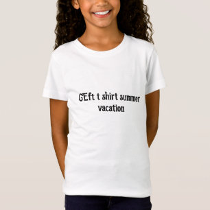 T-shirt enfants vacances été
