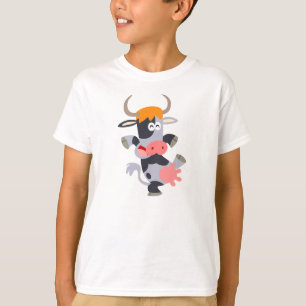 T-shirt Enfants Vache Dansante Cute