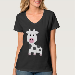 T-shirt Enfants Vache drôle Moo mignonne Vaches d'animaux