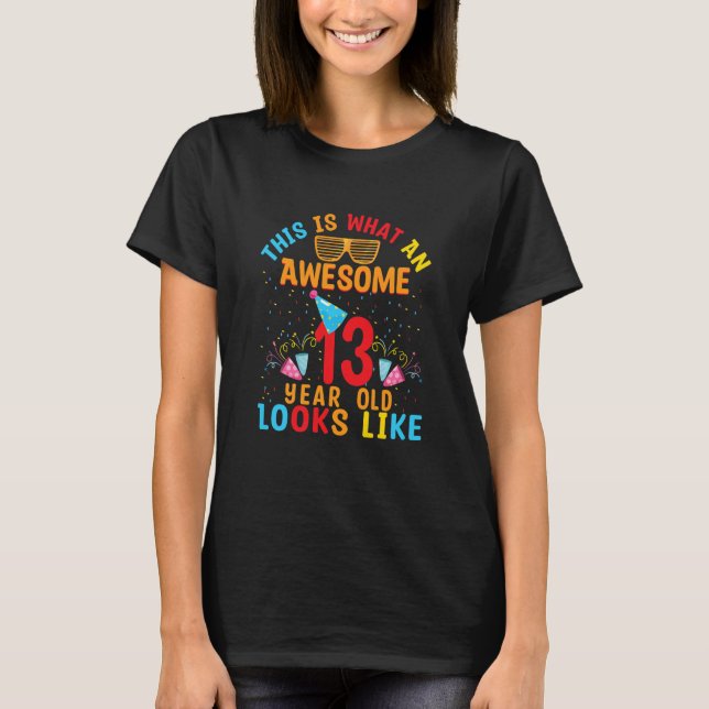 T-shirt Enfants Voici À Quoi Ressemble Un Magnifique Enfan (Devant)
