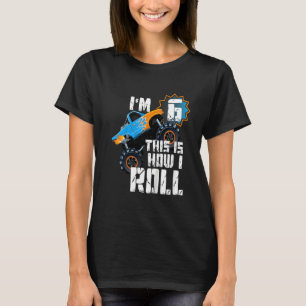 T-shirt Enfants Voici comment je roule Monster Truck 6e an