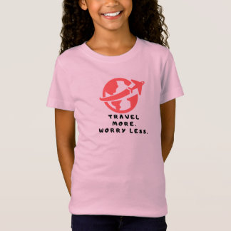 T-shirt Enfants Voyage en rose