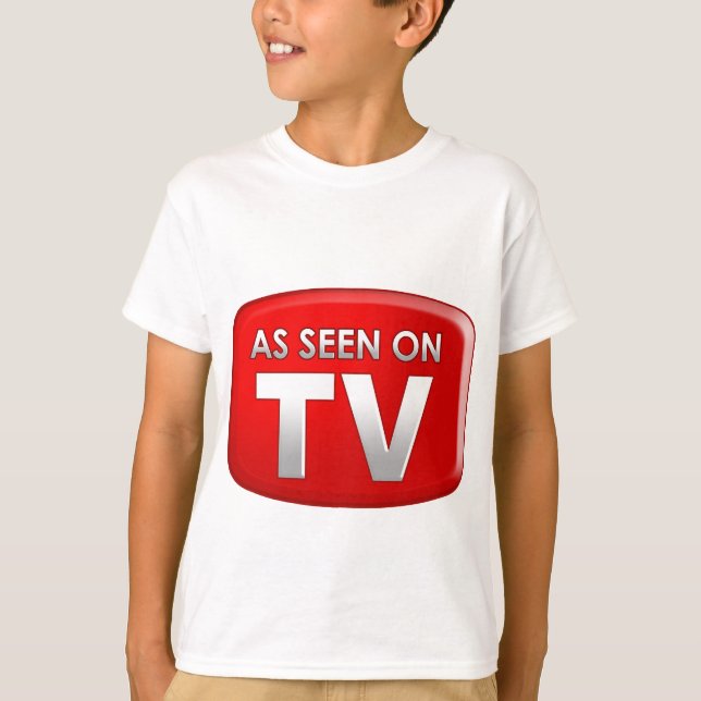 T-shirt ENFANTS - vus à la TV (Devant)