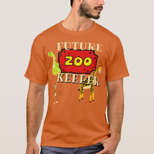 T-shirt Enfants Zoo Gardiens Animaux Garçons Garçons Fille
