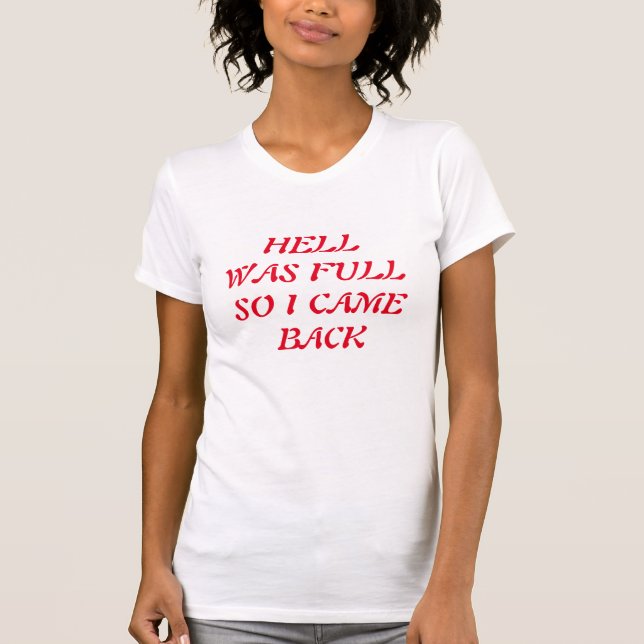 T-shirt enfer (Devant)