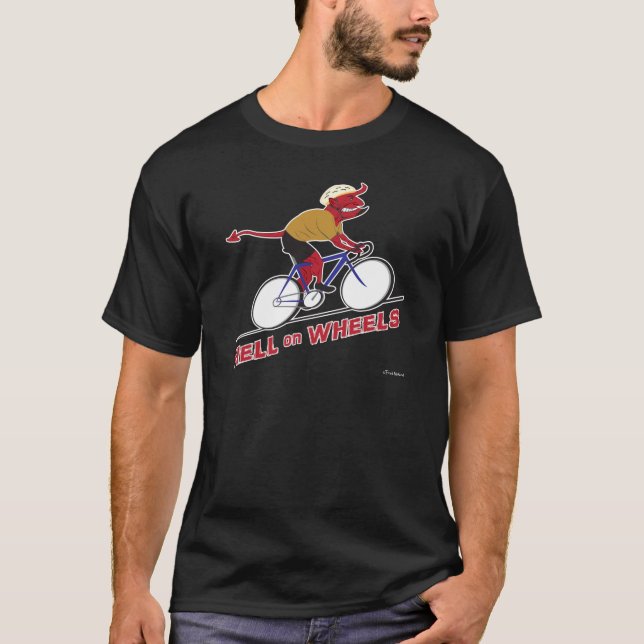 T-shirt "Enfer sur des roues " (Devant)