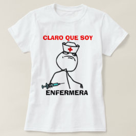 T-shirt Enfermera