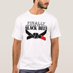 T-shirt Enfin BJJ Black Belt! ! !