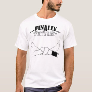 T-shirt Enfin une ceinture blanche BJJ ! ! !