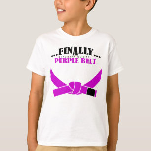 T-shirt Enfin une ceinture violette BJJ !!!