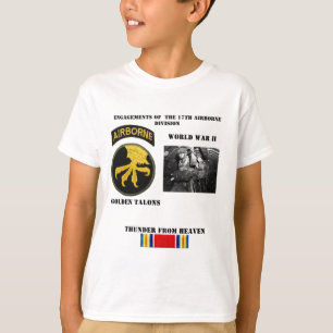 T-shirt Engagements of  the 17th Airborne Division