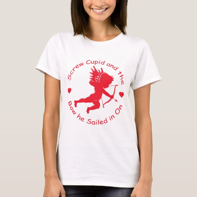 T-shirt Engin anti-cupide (Devant)