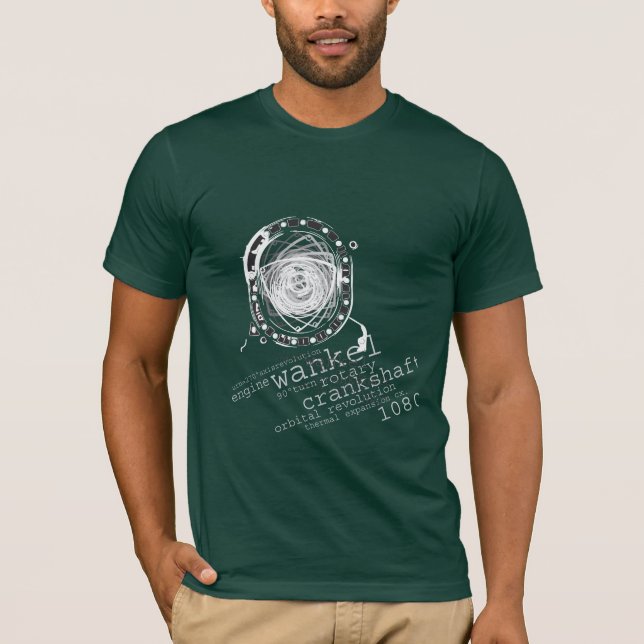 T-SHIRT ENGINE WANKEL COLLECTION CHEMISETTES (Devant)