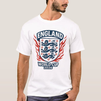 T-shirt England Lions 2026 – World Cup Champion Spirit