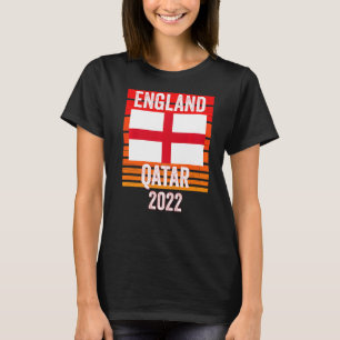 T-shirt England Soccer England Soccer Team Uk Football Qat