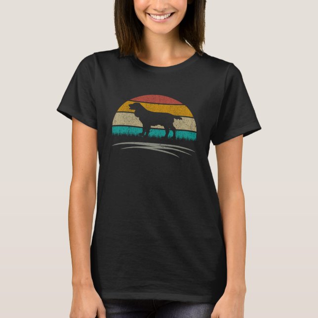 T-shirt English Springer Spaniel  Retro Dogs (Devant)