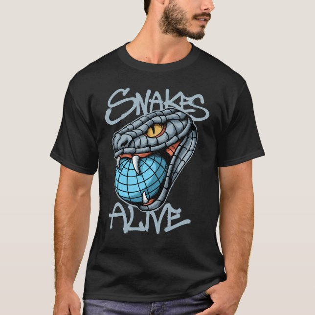 T-shirt Engulfing Globe streetwear  (Devant)
