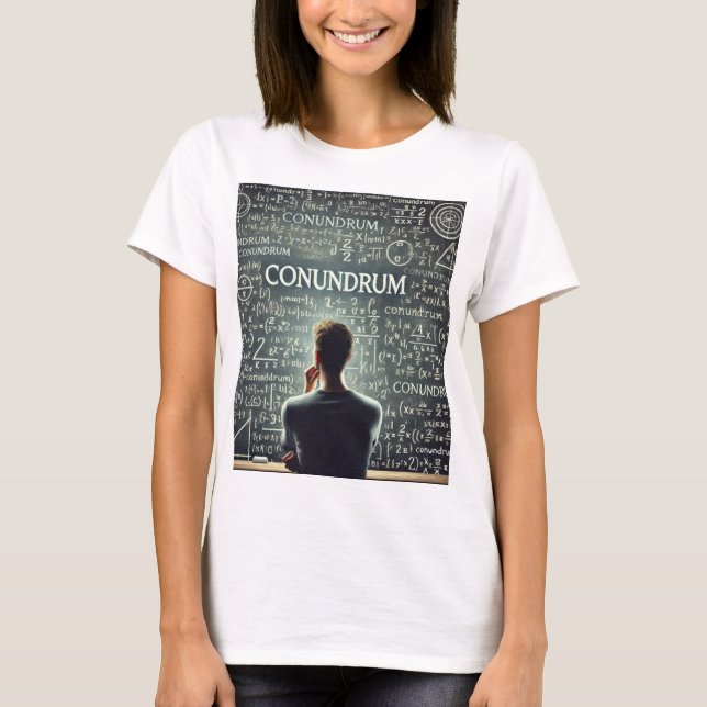 T-shirt énigmatique (Devant)