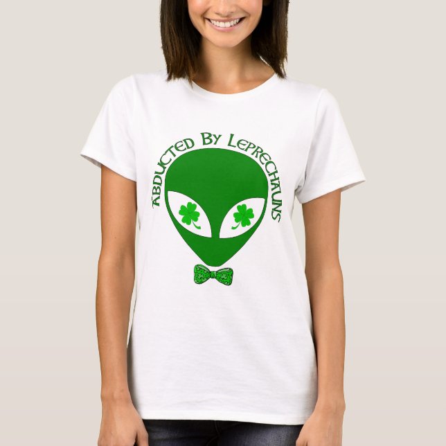 T-shirt Enlevé par les lutins étrangers (Devant)