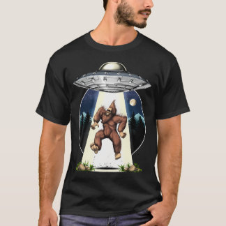 T-shirt Enlèvement Alien de Bigfoot