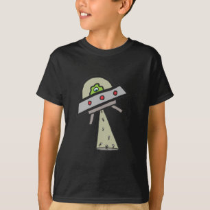T-shirt Enlèvement d'Alien soucoupe volante UFO
