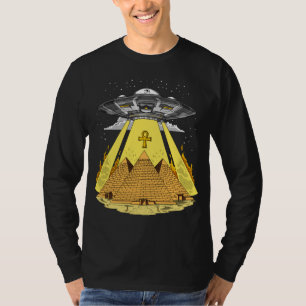 T-shirt Enlèvement d'Aliens Pyramides égyptiennes OVNI anc