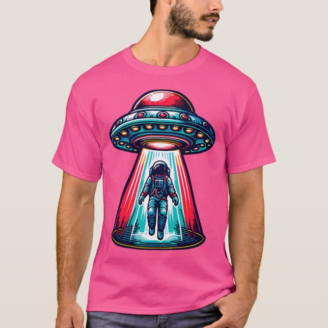 T-shirt Enlèvement d'un astronaute (Devant)