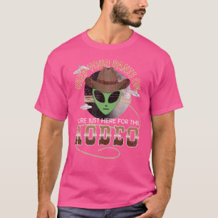 T-shirt Enlèvement Funny Ufo Western